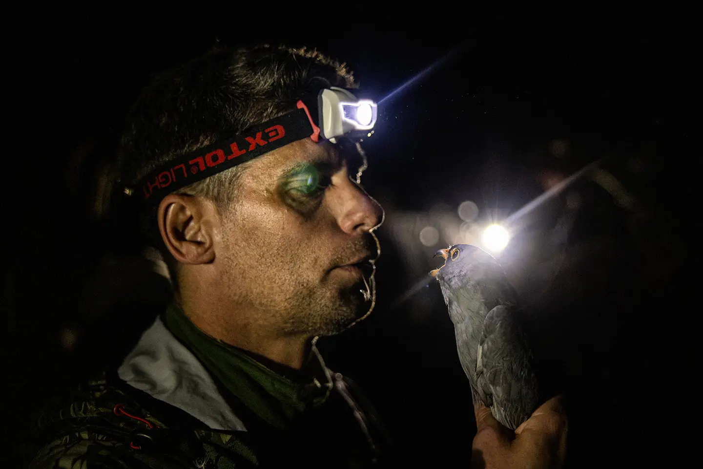 Researchers during fieldwork